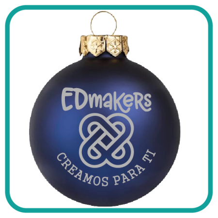 Esfera de Navidad grabada laser