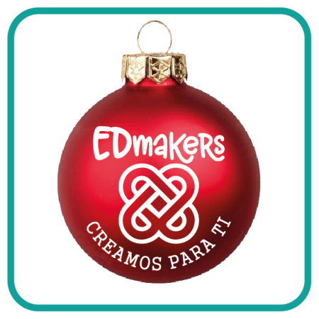 Esfera de navidad personalizada con vinilo