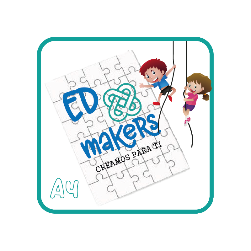 Puzzle a4 personalizado